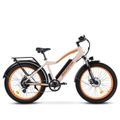 Addmotor M-550 All Terrain Fat Tire Electric Bike khaki