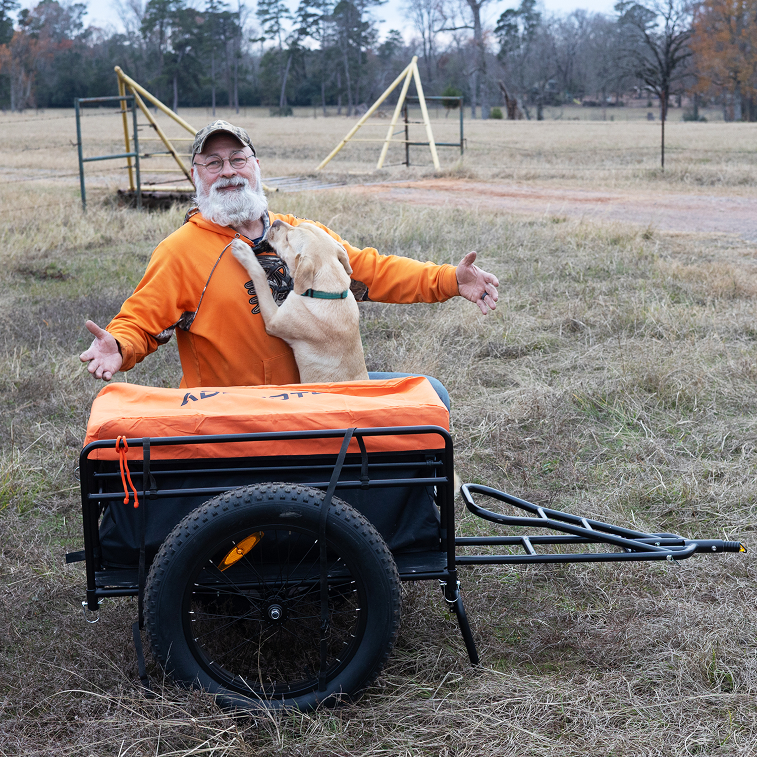 New Arrival: Addmotor Bike Trailer for Electric Bikes & E‑Trikes — 220 lb Hauling Capability