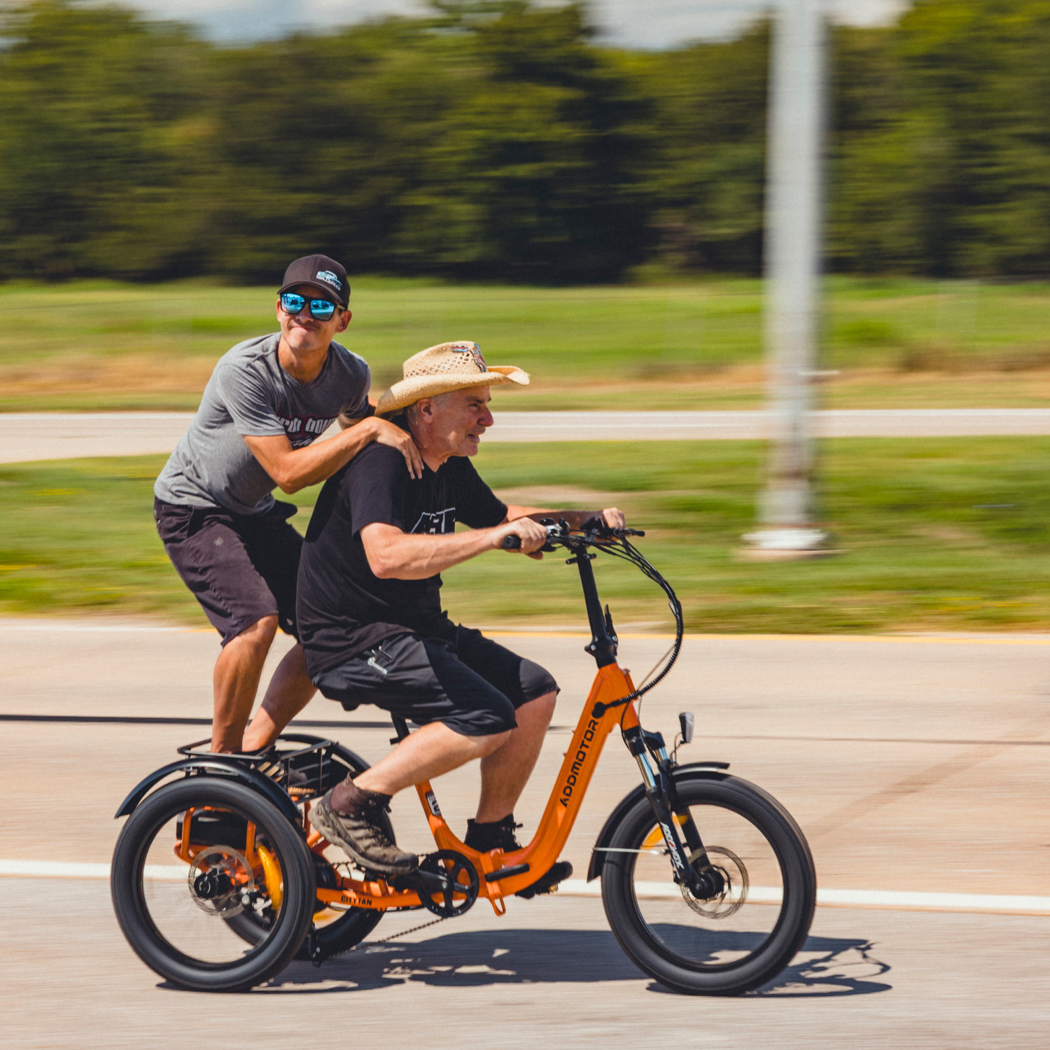 New 750W Upgrade Expands the Horizons of Addmotor's Citytan M-315 Folding eTrike